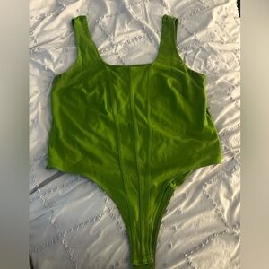 Vibrant Green Bodysuit